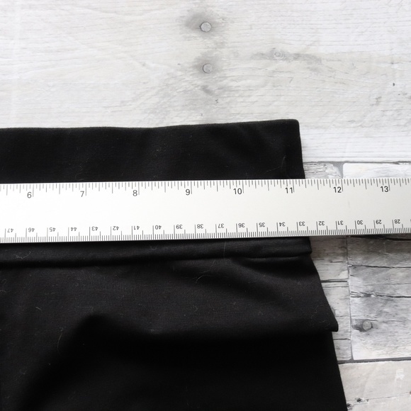 ASOS BLACK PRINTED LEGGINGS - SIZE 2 - Picture 5 of 8